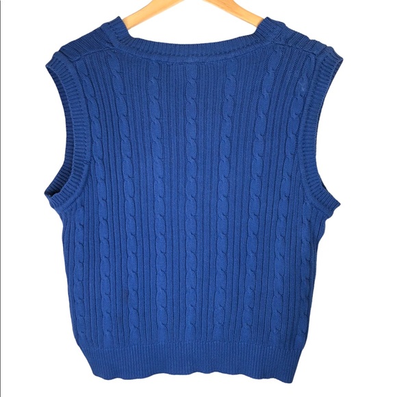 Y2K Adidas Tennis Sweater Vest - Picture 2 of 6